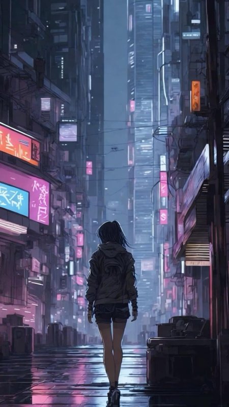 Киберпанк-город