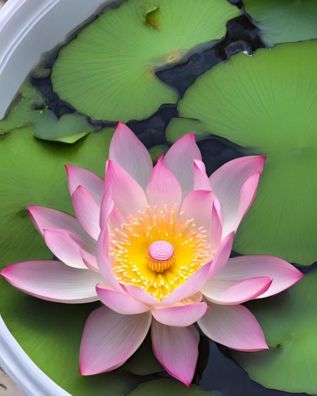 Лотос орехоносный (nelumbo nucifera)