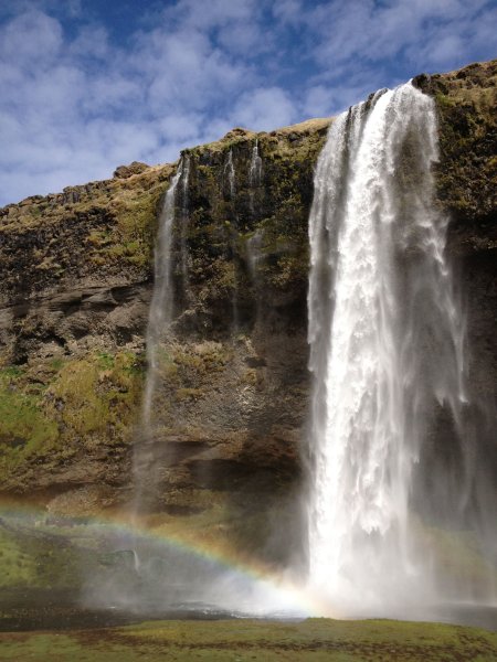 Водопад gljúfrafoss