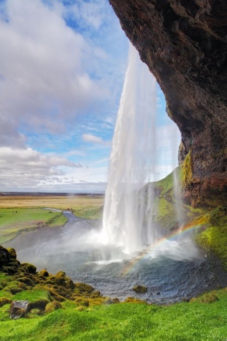 Водопады исландии