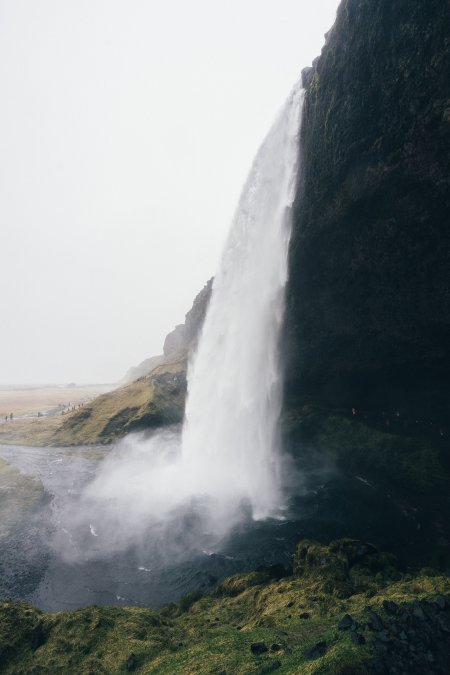 Водопад исландия