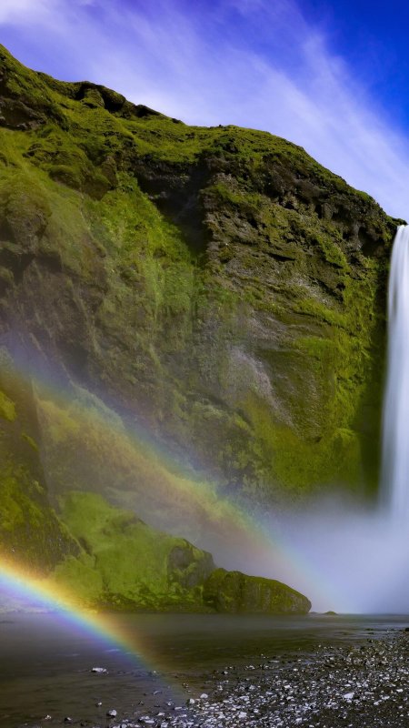 Skogafoss waterfall iceland