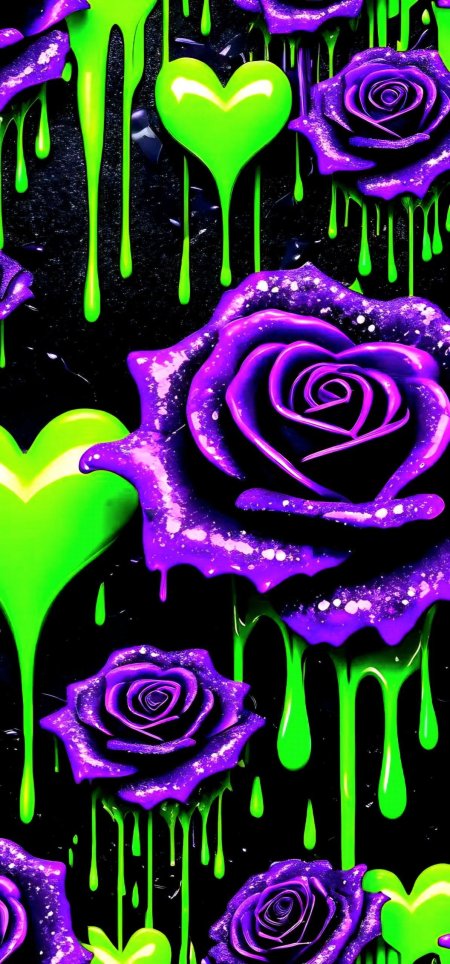 Purple rose
