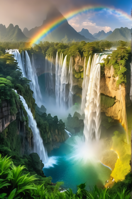 Amazing waterfall