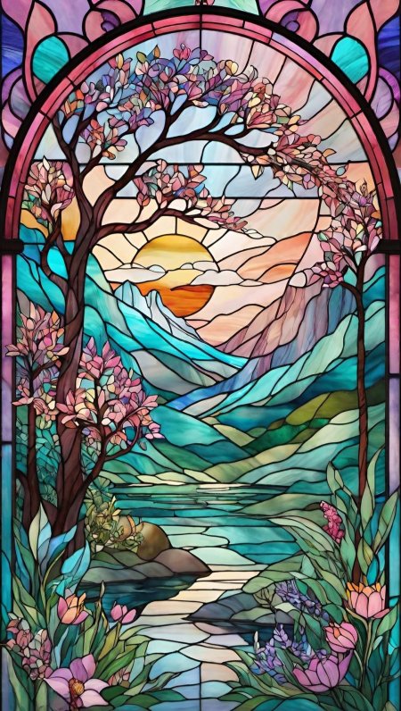 Stained glass art
