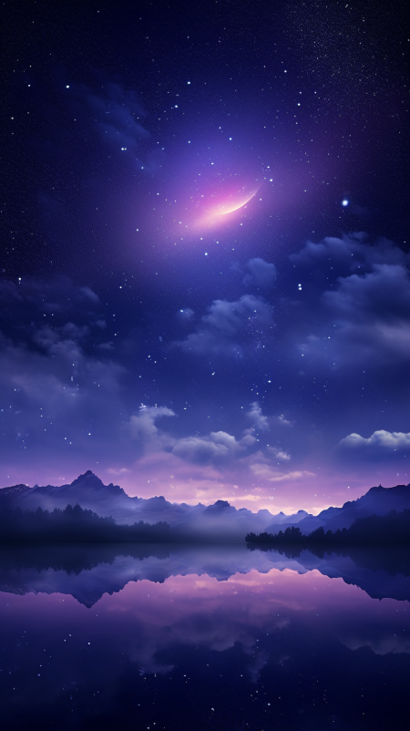 Night sky background
