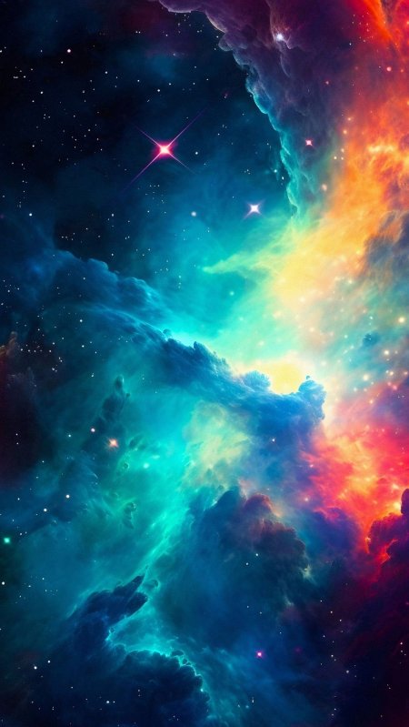 Космос арт на телефон