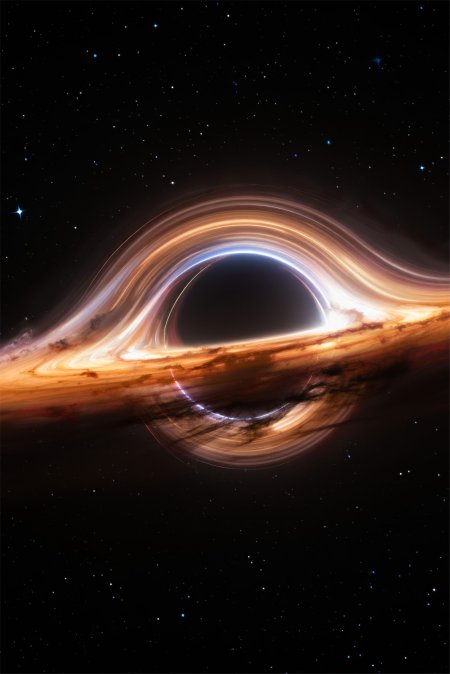 A black hole