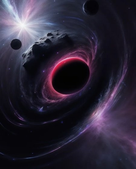 Space black hole