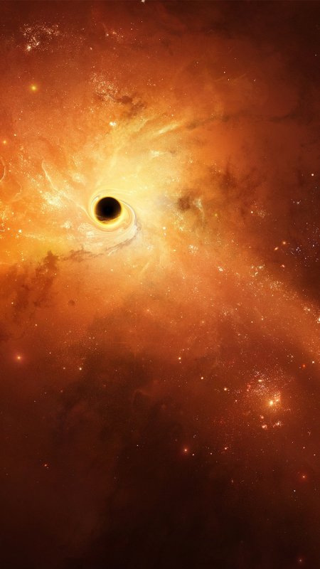 Space black hole