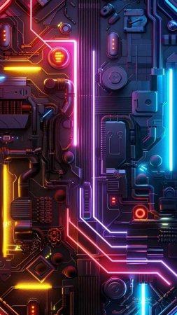 Circuit boards android wallpaper