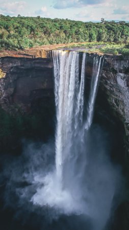 Водопад кайетур гайана
