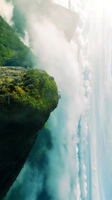 Водопад пейзаж