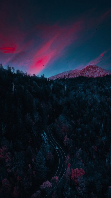 Природа закат