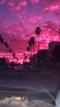 Sunset california