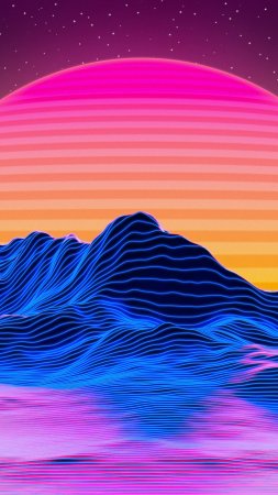 Synthwave retrowave