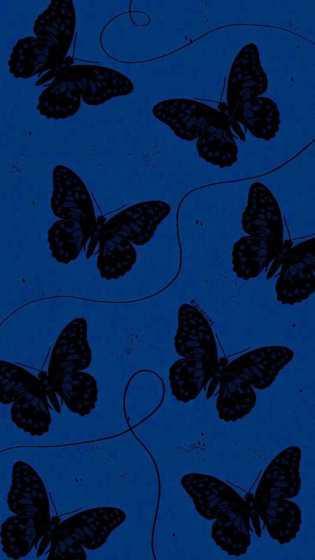 Butterfly blue