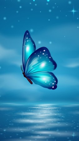 Blue butterfly