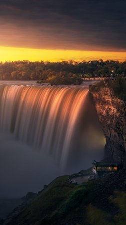 Ниагарский водопад нью-йорк