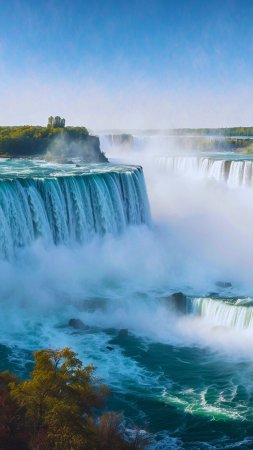Водопад ниагарский