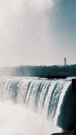 Ниагарский водопад с американской стороны