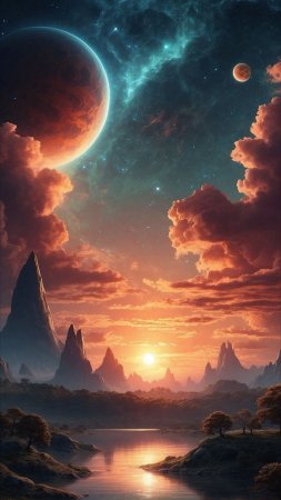 Фантастические пейзажи