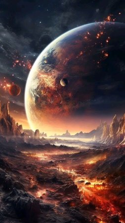 Космические пейзажи