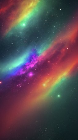 Разноцветный космос