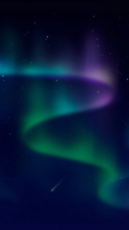 Фон северное сияние