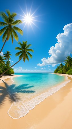 Summer beach
