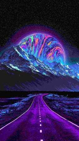 Неоновый космос