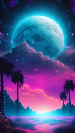 Ночь пейзаж