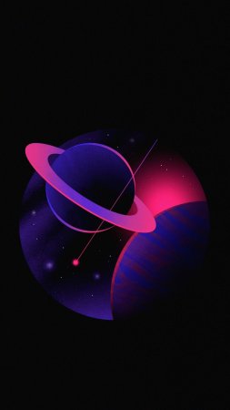 Заставка на телефон amoled