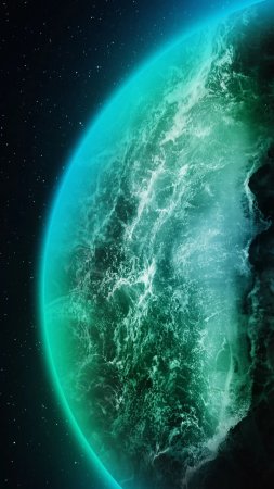 The earth from space