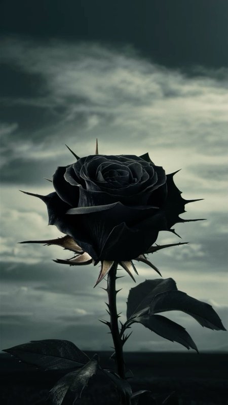 Black rose