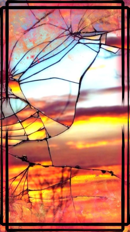 Shatter glass