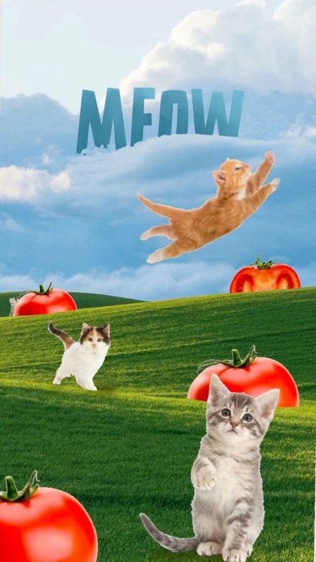 Иллюстрация кошка