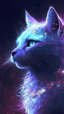 Красивая кошка
