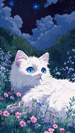 Белые коты
