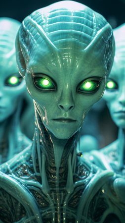 Alien weird créature fantastique