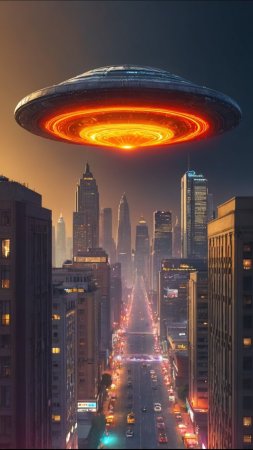 Научно-фантастический космический корабль