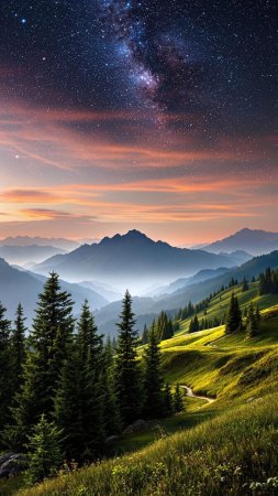 Красивые пейзажи природы