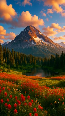 Красивые горные пейзажи