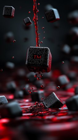 Кубики льда скачать фон 1080 x 1920