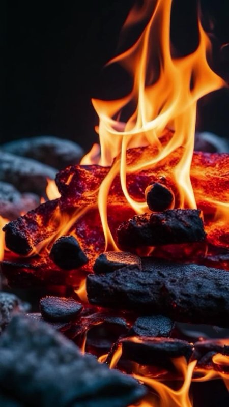Огонь 🔥 скачать фон 1080 x 1920