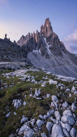Three peaks of lavaredo