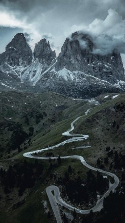 Road in the mountains