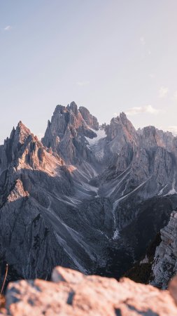 A mountain range