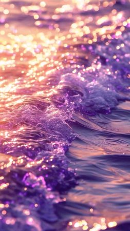 Sparkly ocean