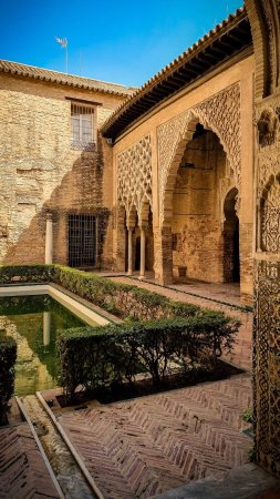 Real alcázar de sevilla скачать фон 1080 x 1920